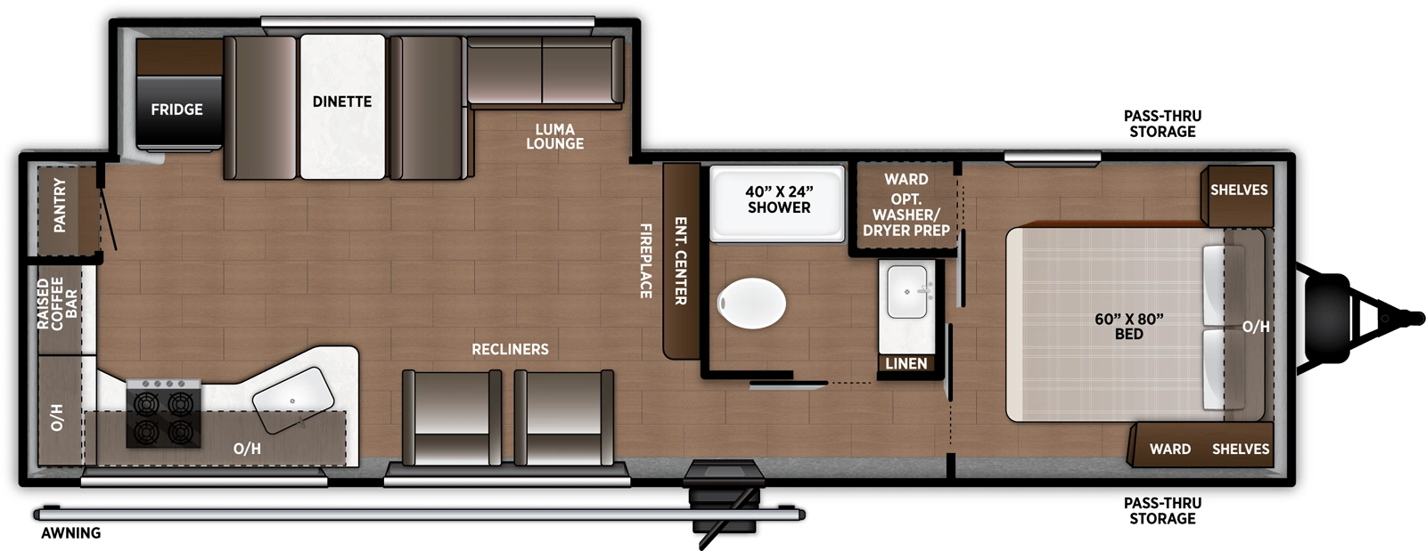 Airelume 270 Floorplan